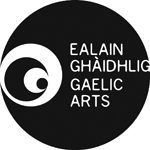 Graphic: Gaelic Arts logo, with the Gaelic "Ealain Gàidhlig" above and the English "Gaelic Arts" below