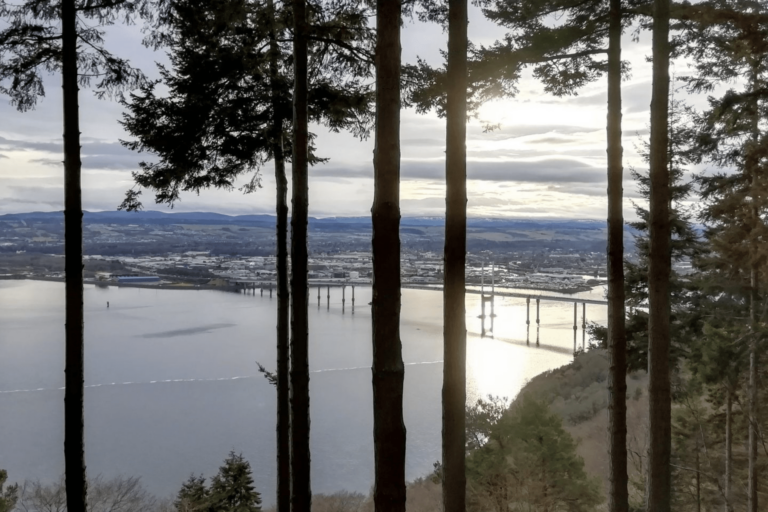 Picture: The Kessock bridge over the Moray Firth.