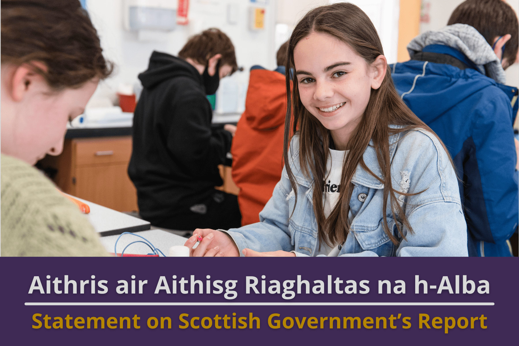 Statement on Report on Scottish Government’s Consultation for the Scottish Languages Bill